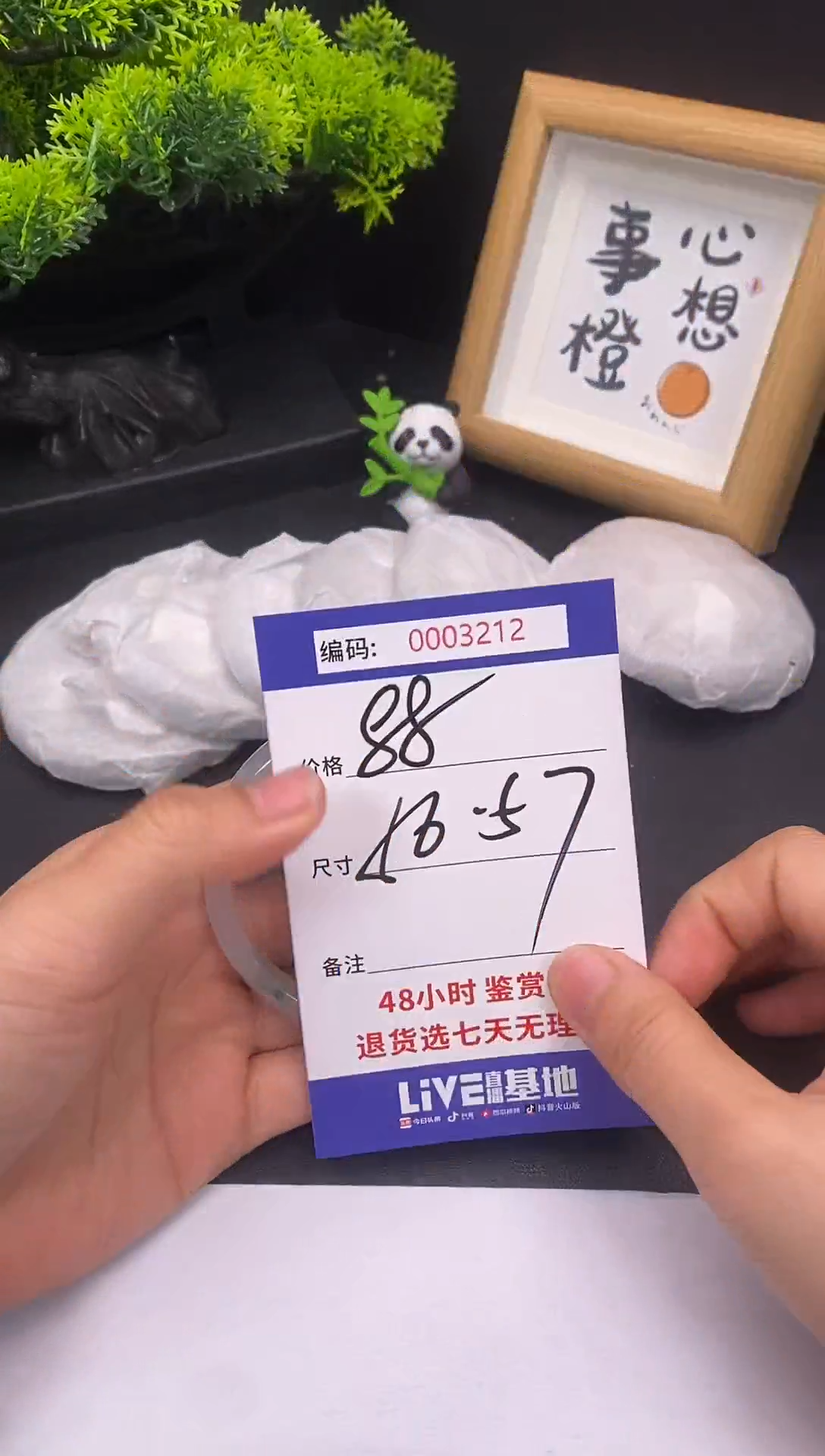 未镶嵌手镯翡翠0003212