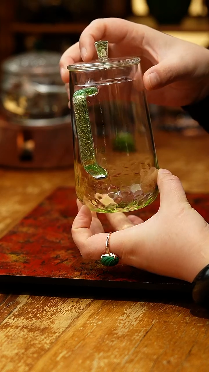 【闪购商品】禾器/青霓杯/绿金色