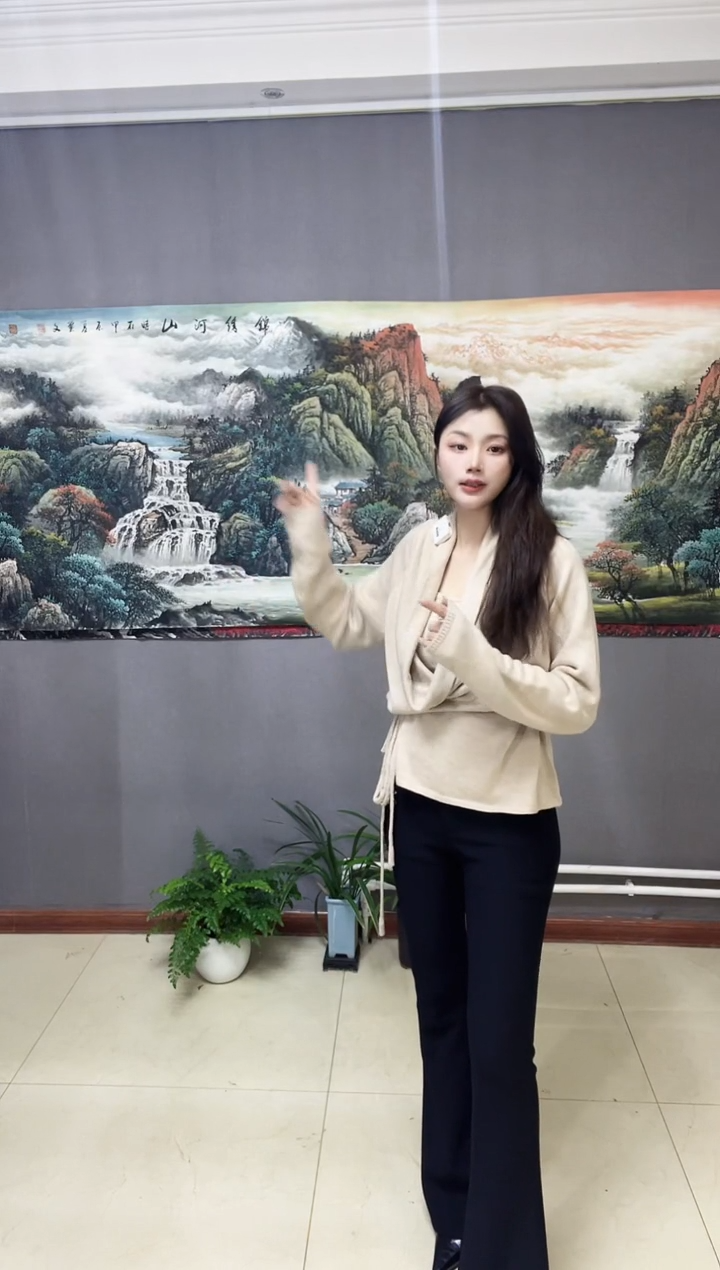 【闪购商品】国画《锦绣河山》八尺手绘国画
