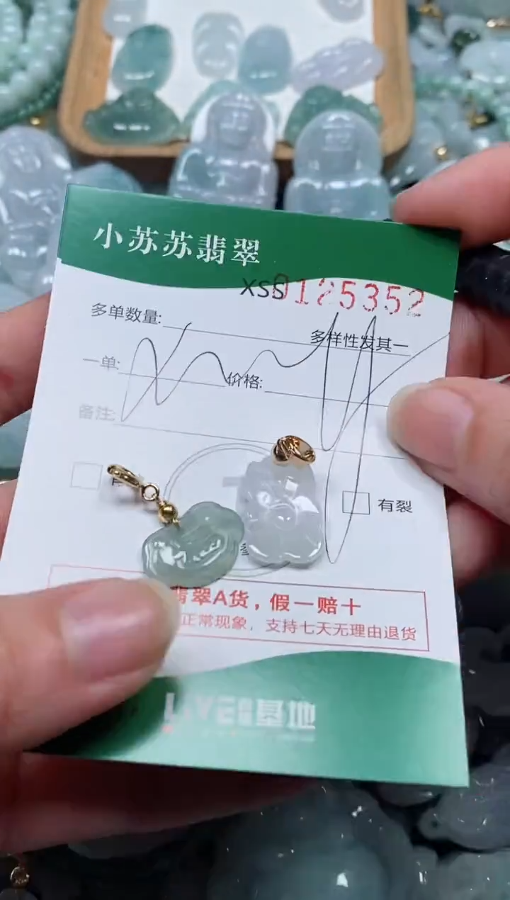 【闪购商品】翡翠颈饰未镶嵌闪购商品0125352