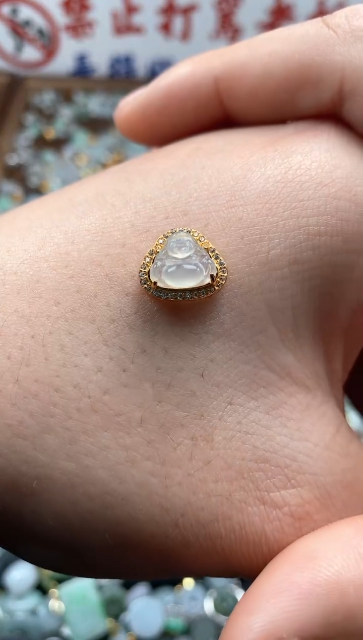 【闪购商品】翡翠颈饰未镶嵌新年快乐！