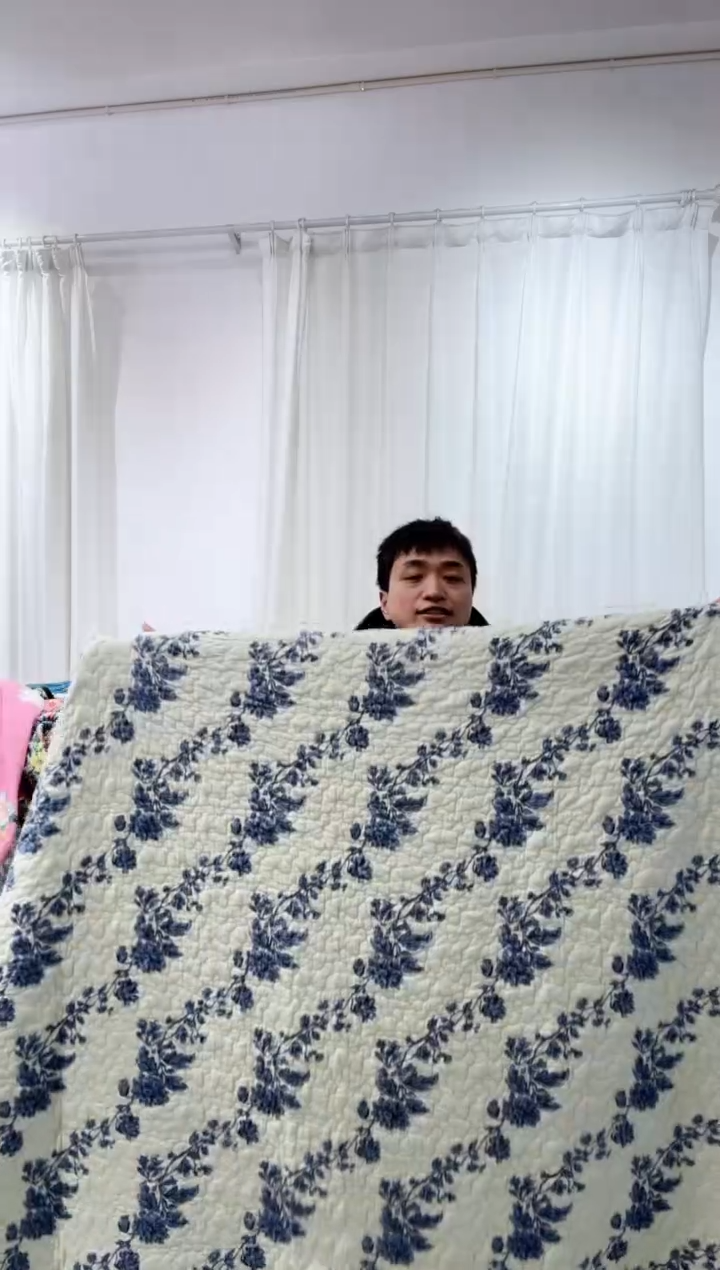 棉200*230纯棉床盖119号微瑕