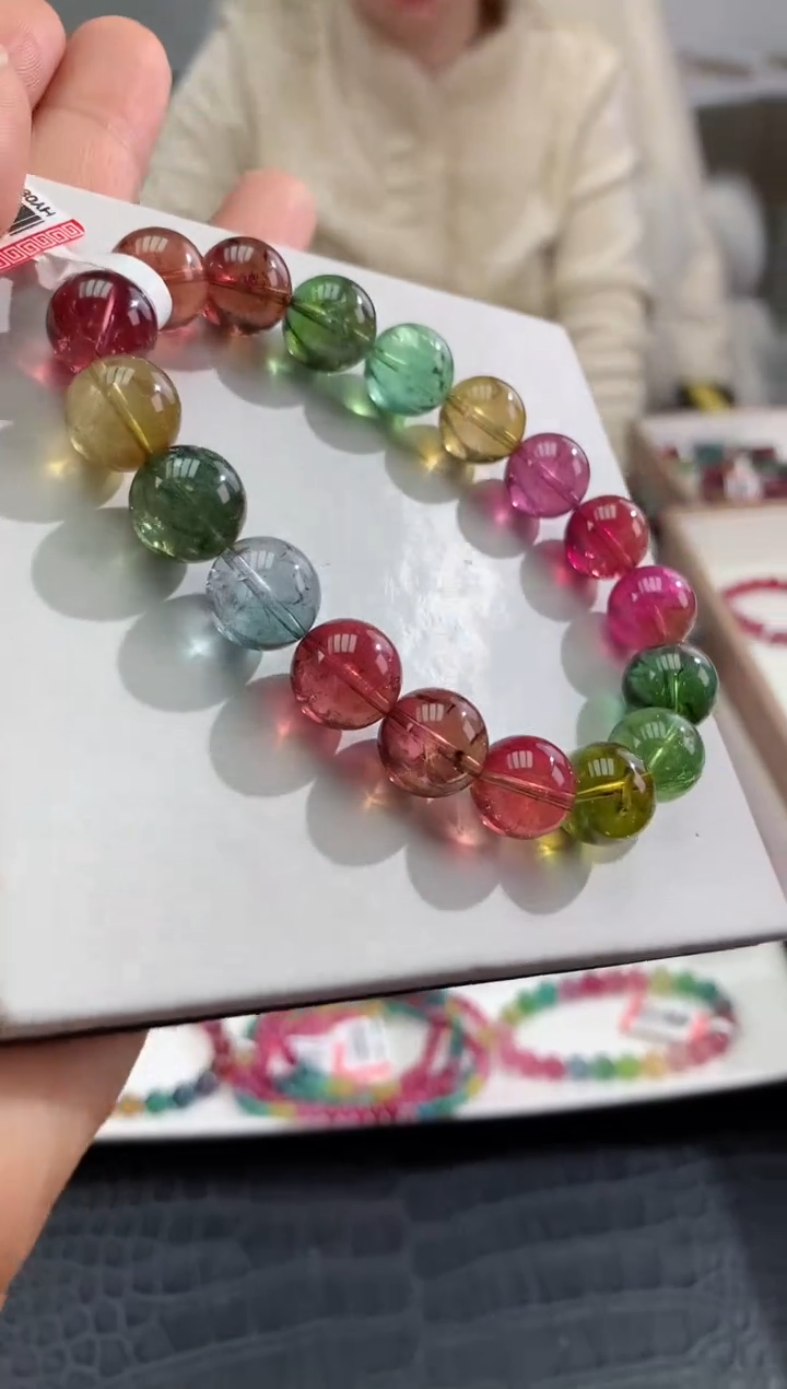 【闪购商品】碧玺手链未镶嵌多样性发一条