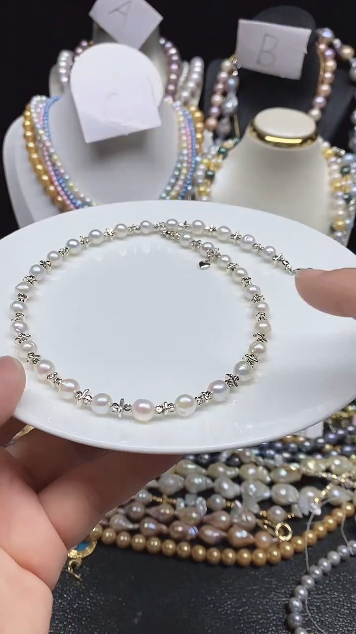 【闪购商品】淡水珍珠颈饰未镶嵌多人