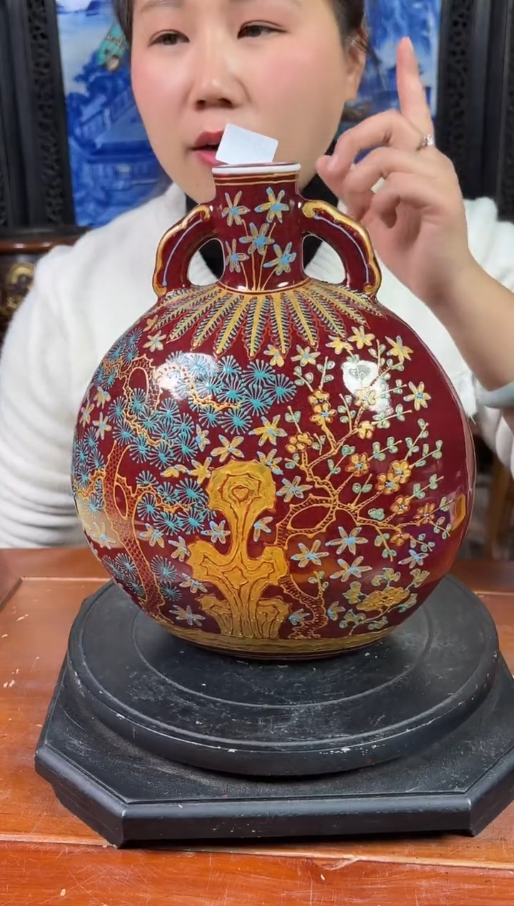 【闪购商品】摆件景德镇陶瓷仿古摆件J855