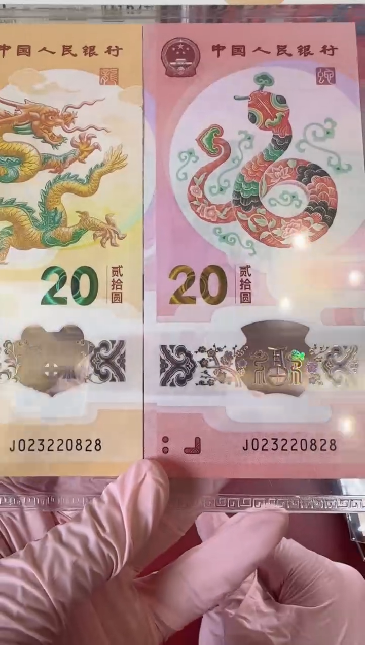 【闪购商品】塑料2025蛇钞全同号裸啊啊啊啊啊