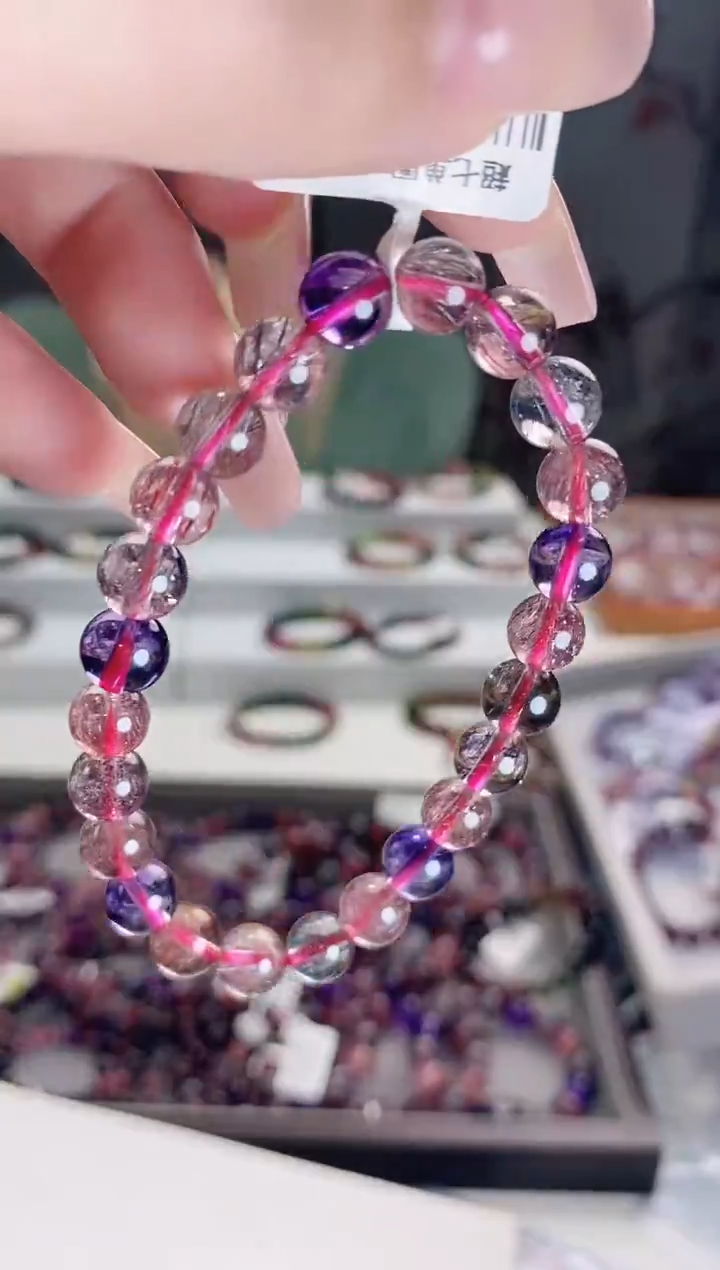 【闪购商品】水晶超七单圈7.5*未镶嵌多人多样性发其一