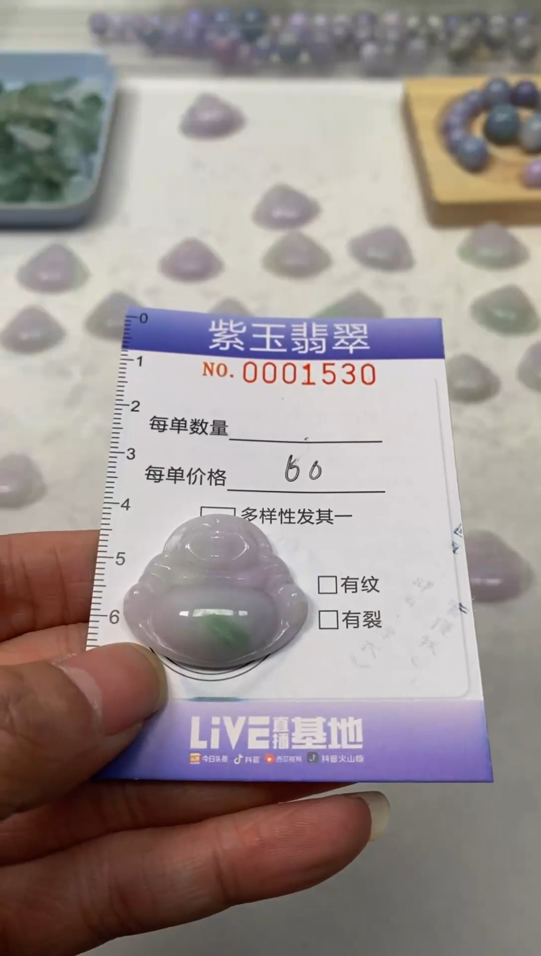 【闪购商品】翡翠颈饰未镶嵌挂件