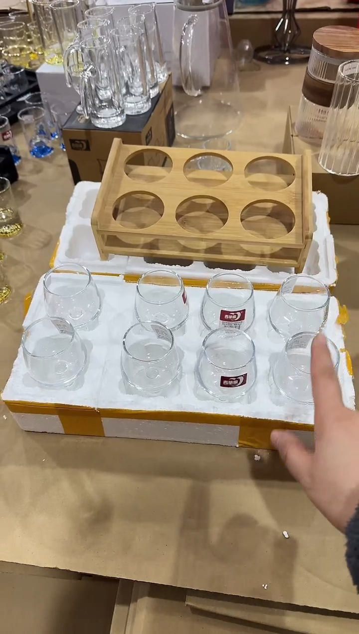 【闪购商品】水晶玻璃盖子款青苹果直播价*8