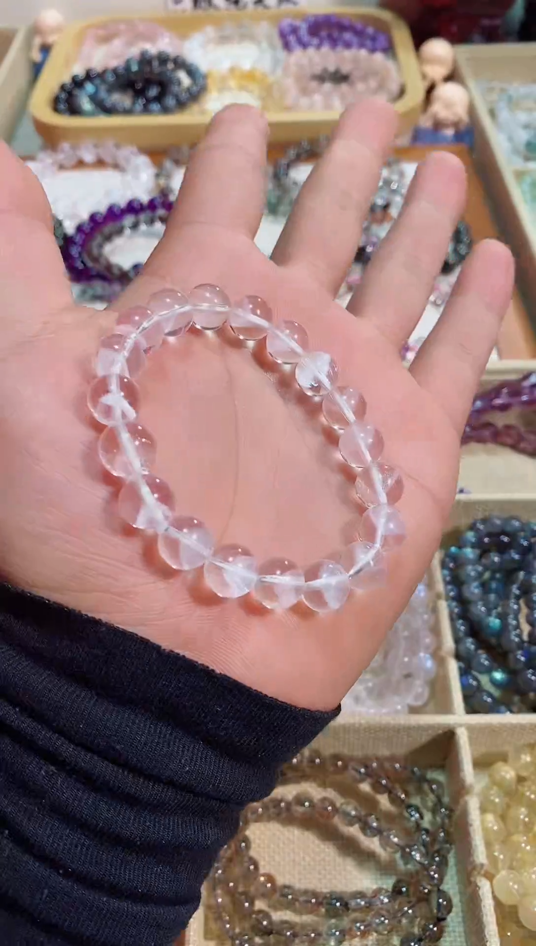 【闪购商品】水晶手链未镶嵌雪山之巅10m+ (多样性发其一）