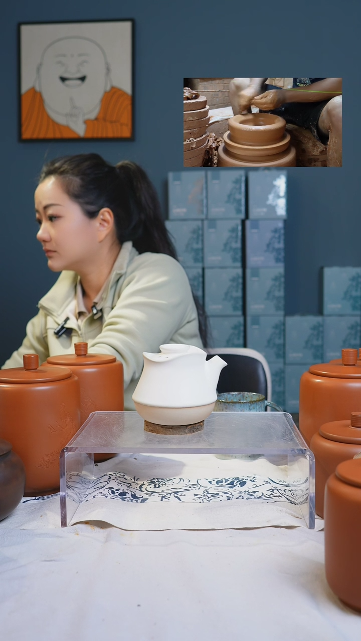 【闪购商品】建水煮茶器400毫升可明火、炭火、电陶炉（轻微黑点）