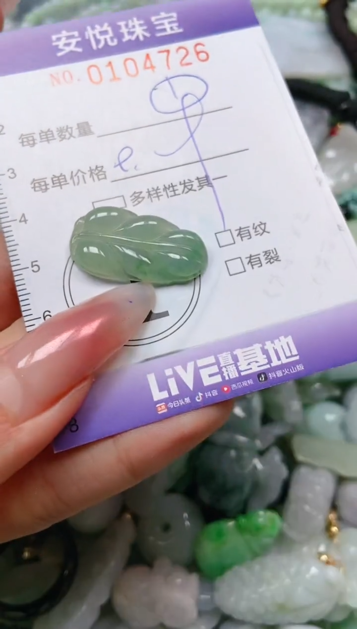 【闪购商品】翡翠颈饰未镶嵌闪购0104726