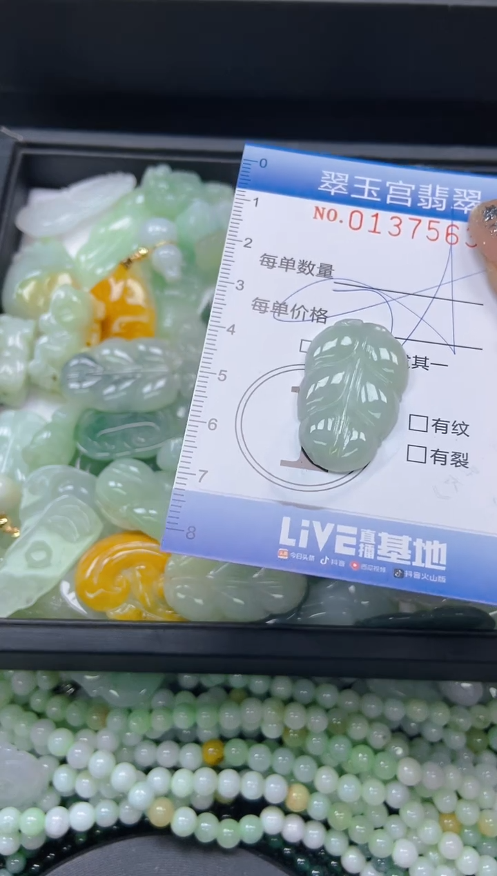 翡翠未镶嵌颈饰闪购0137563