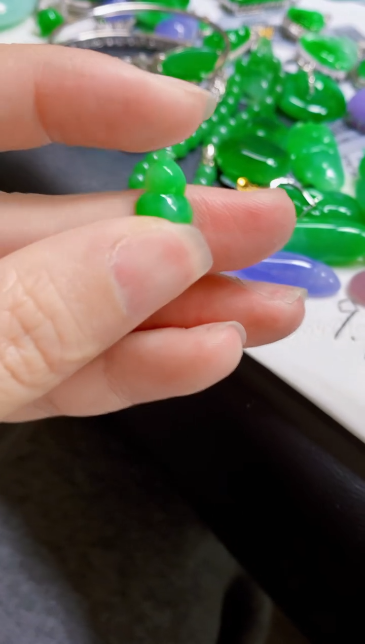 颈饰未镶嵌翡翠✨****鲤1111