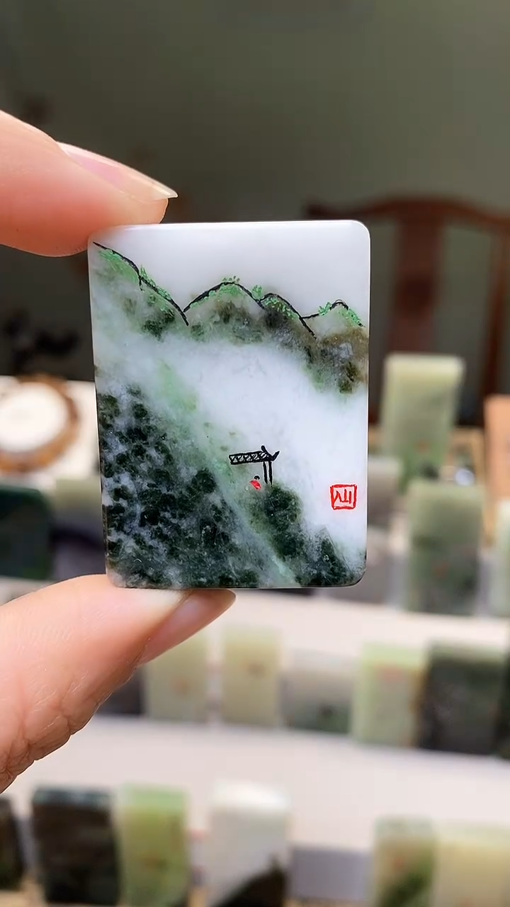 【闪购商品】独山玉颈饰未镶嵌145
