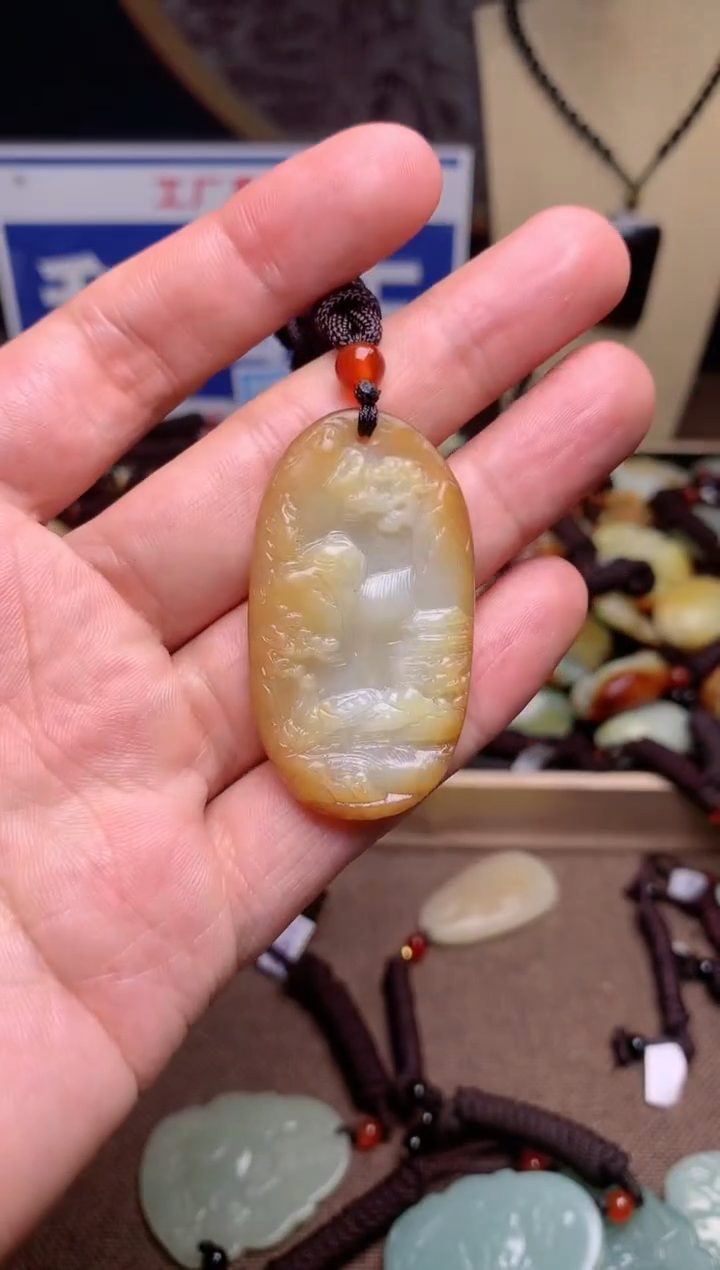 【闪购商品】和田玉颈饰未镶嵌1