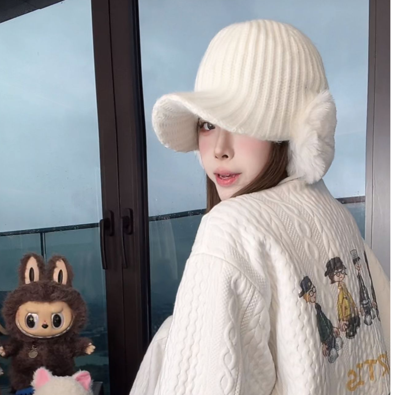 【婉君Q】女韩版常规针织帽LWJ25C3S2985