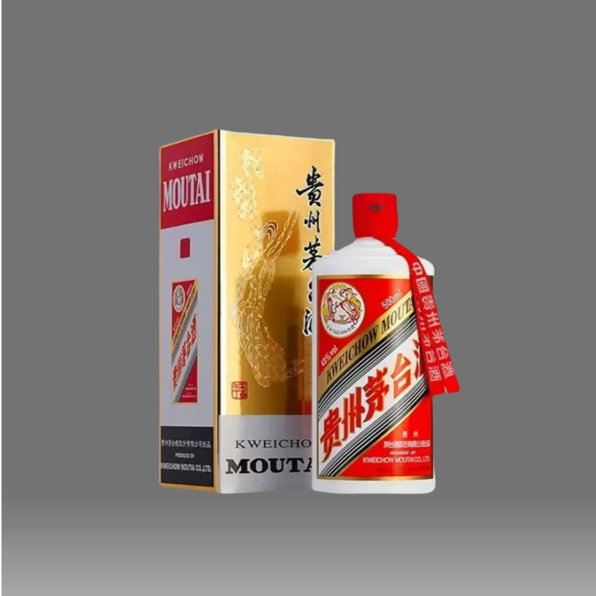 KWEICHOW MOUTAI/贵州茅台飞天茅台 酱香型43度500ml