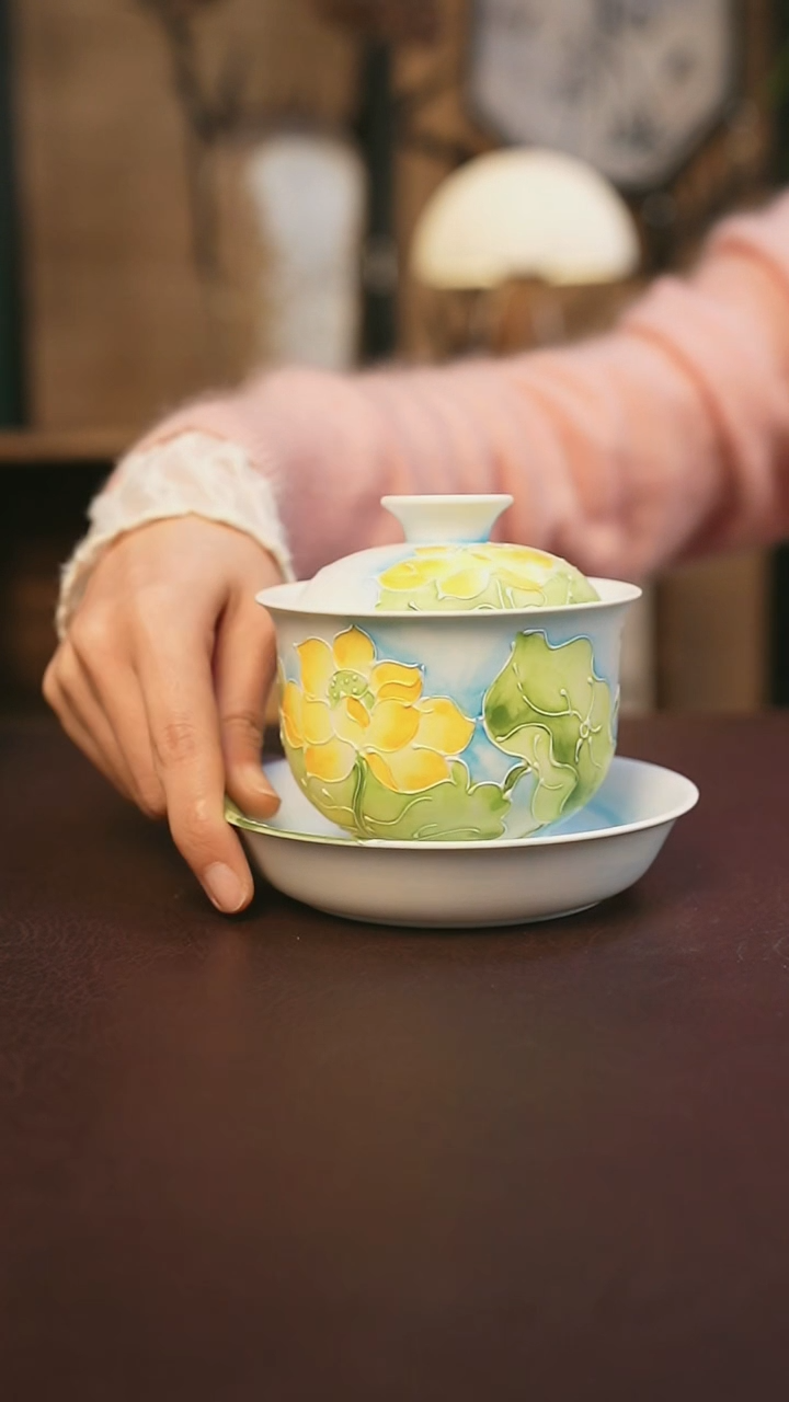 【闪购商品】景德镇陶瓷杯碗柴烧多人