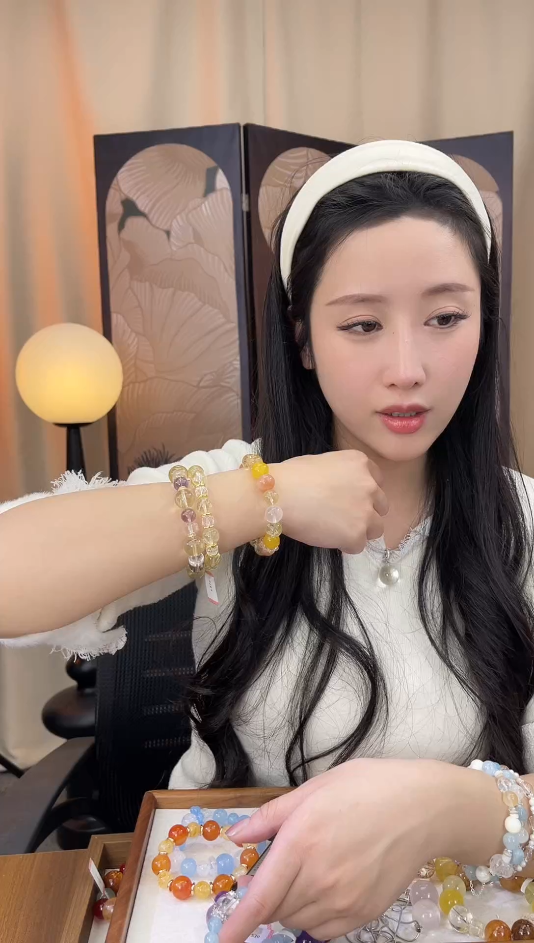 未镶嵌手链水晶s740