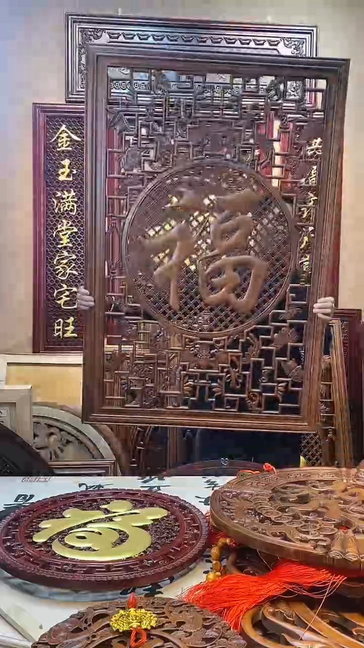 【闪购商品】香樟木木雕仿古色1.2m