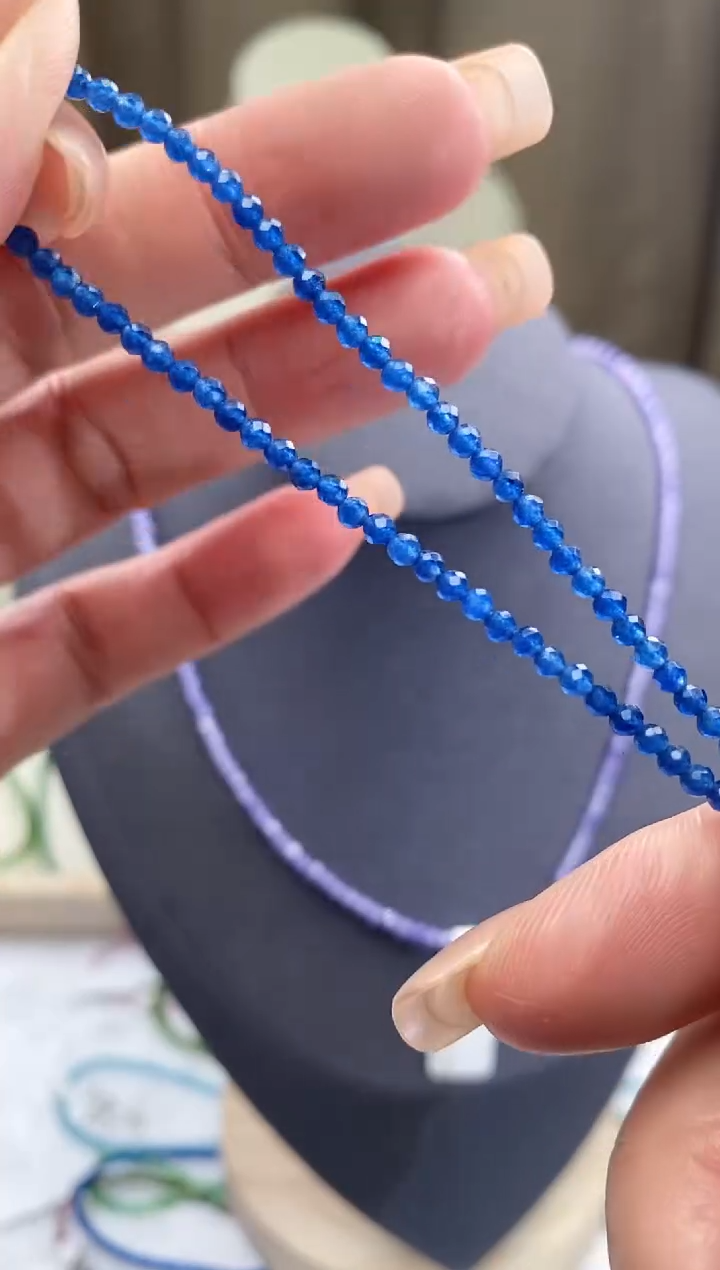 【闪购商品】蓝宝石颈饰14K金镶嵌诗颜甄选珠宝SYZB71