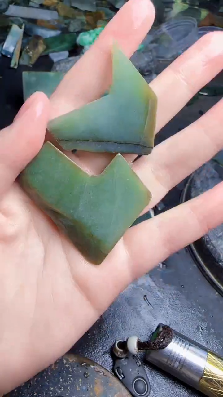 未镶嵌挂件翡翠天然翡翠013