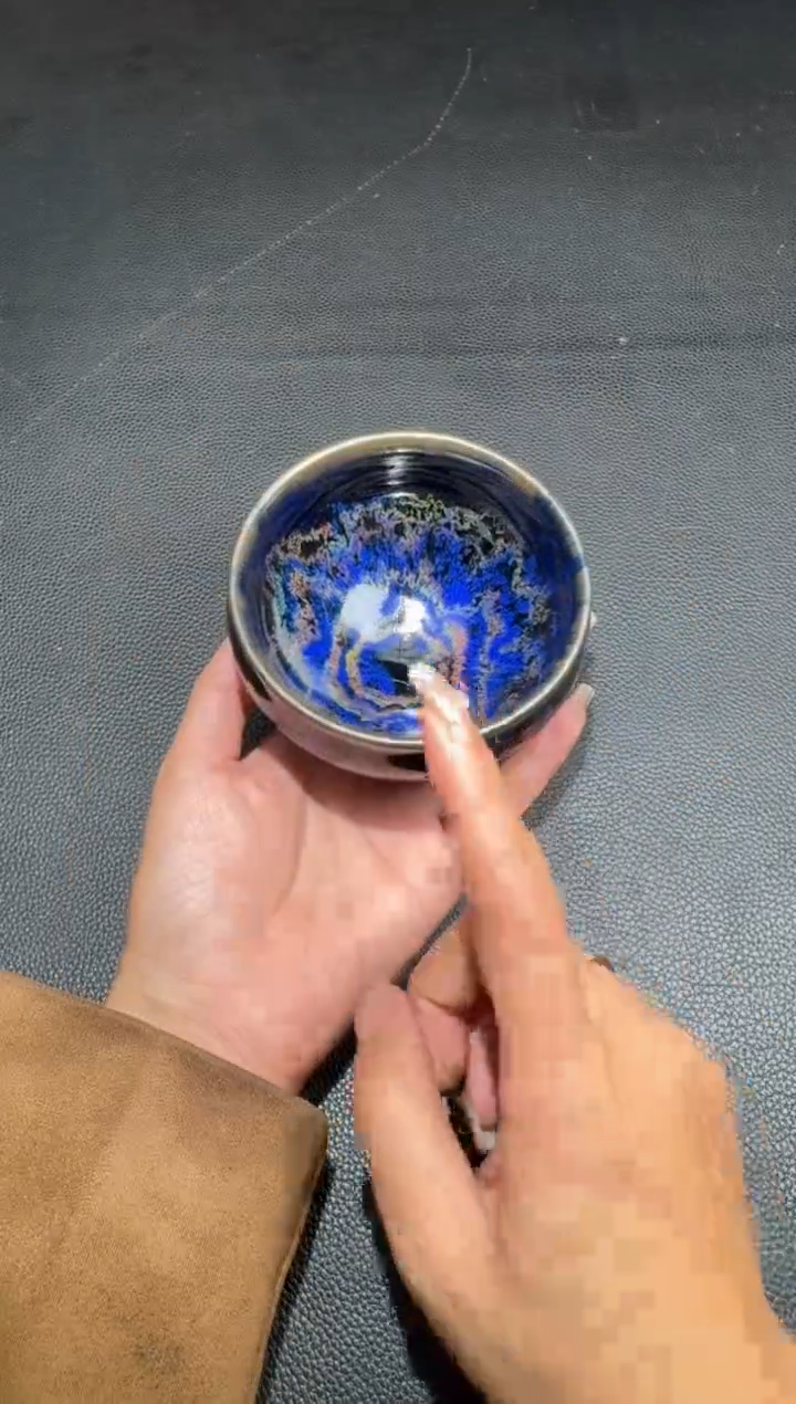 茶盏蔡炳昆代表作盘龙56