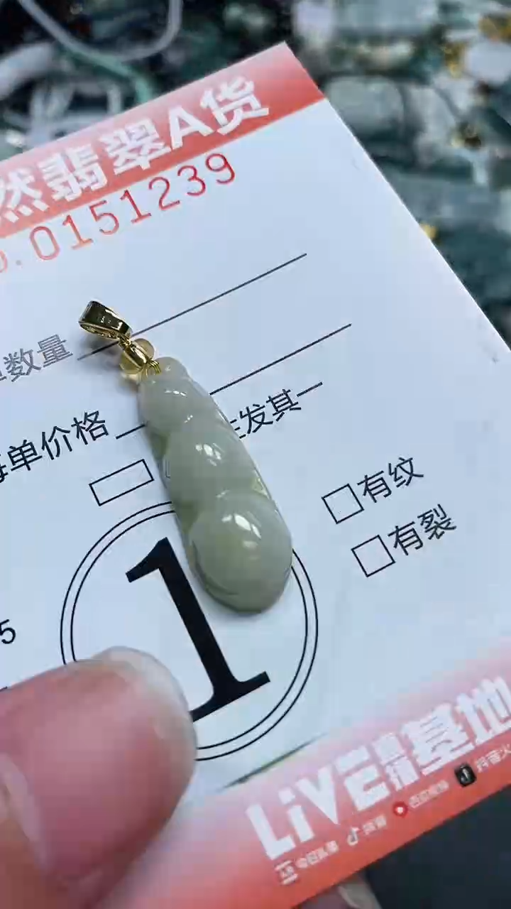翡翠未镶嵌颈饰闪购0151239