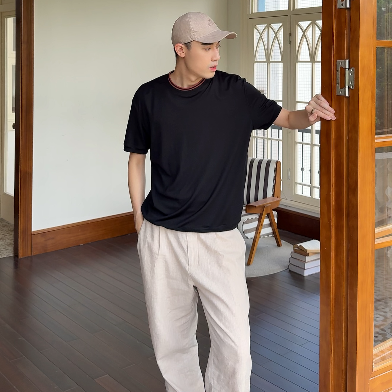 【国王的礼物】LongZe14.5微米180支美丽诺极细28针精纺羊毛短袖