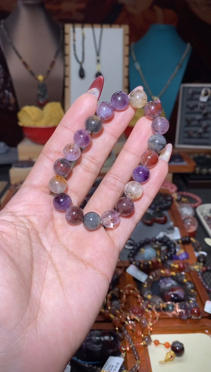 【闪购商品】水晶手串未镶嵌极光多宝（浅色系）