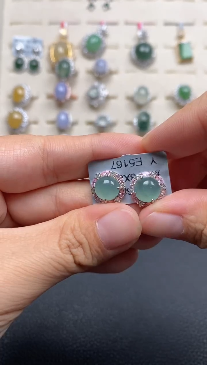 【闪购商品】翡翠戒指银S925镶嵌11111