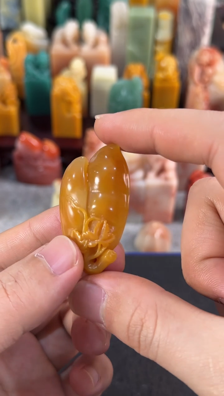 【闪购商品】青田石印石编号编号0069