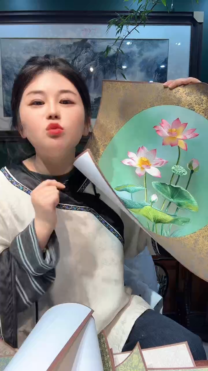 横款 横款非遗苏绣纯手工刺绣装饰画