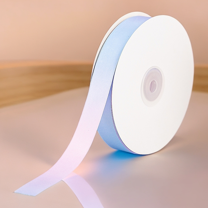 渐变彩带丝带缎带礼物手捧花丝带生日蛋糕盒打包丝带 diy材料绸带