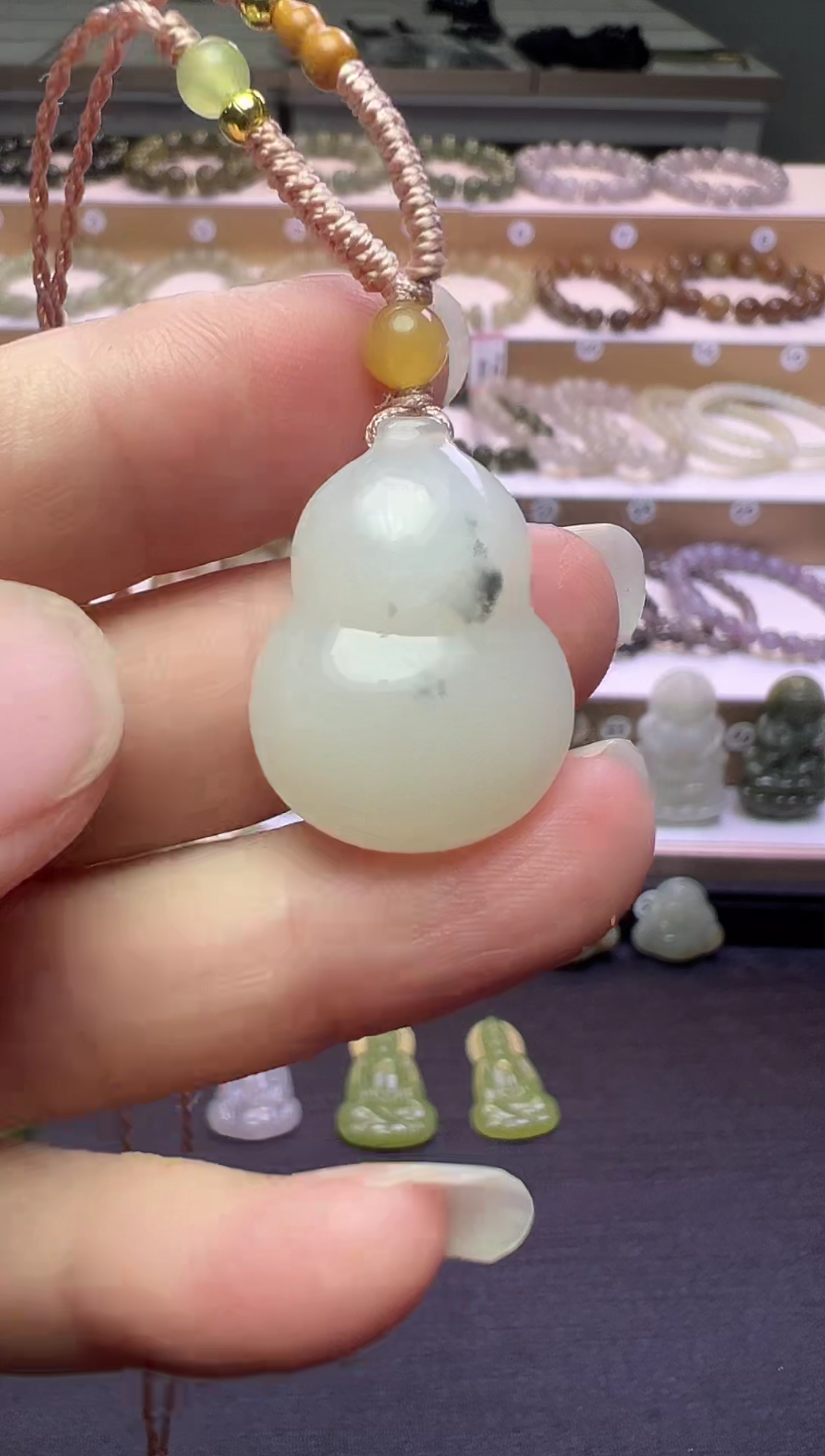 颈饰未镶嵌和田玉222号链接约卡26*19*7