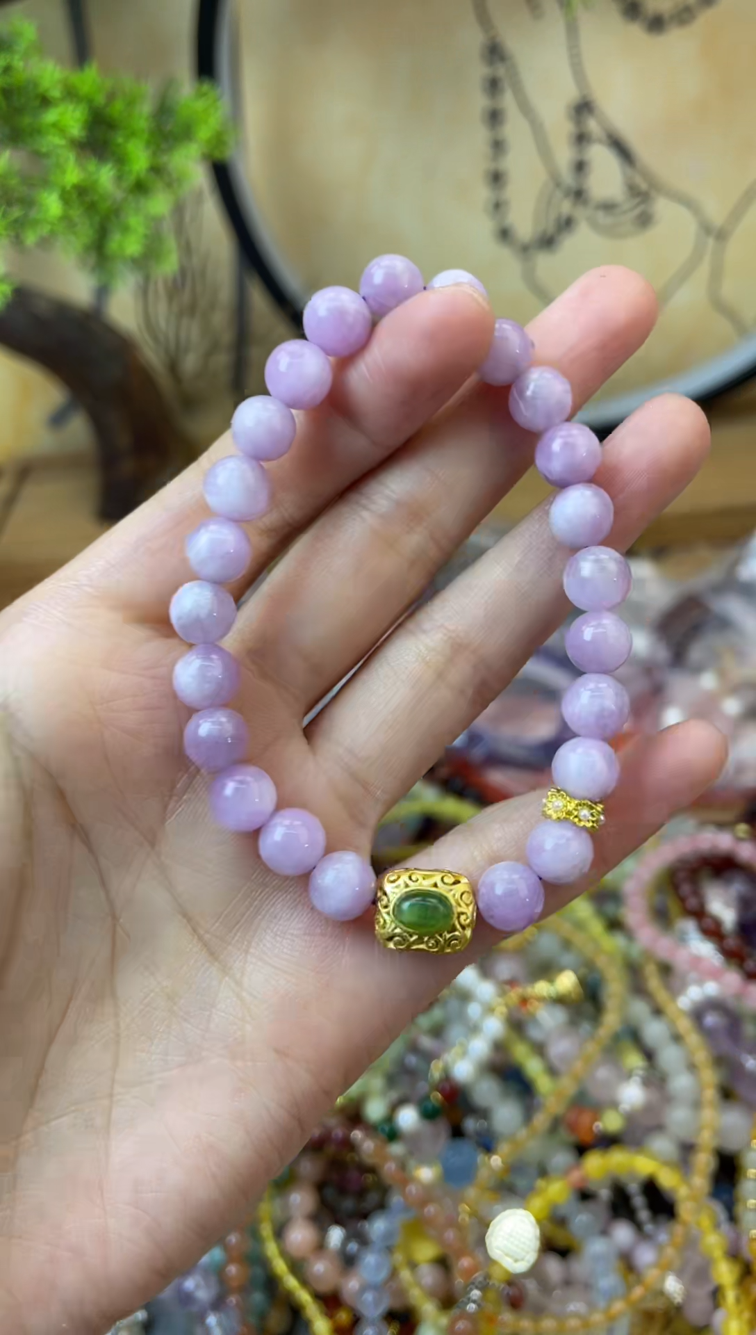 【闪购商品】锂辉石手串未镶嵌184