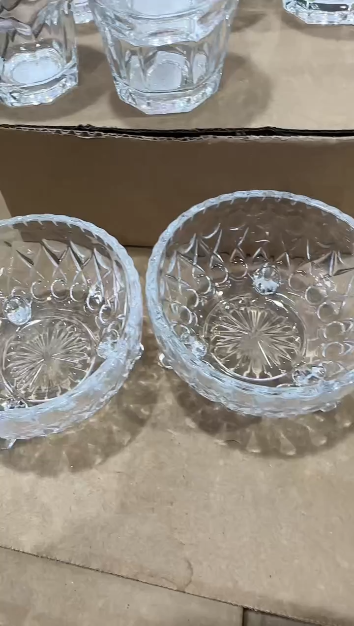 【闪购商品】水晶玻璃无盖款青苹果闪购价*4