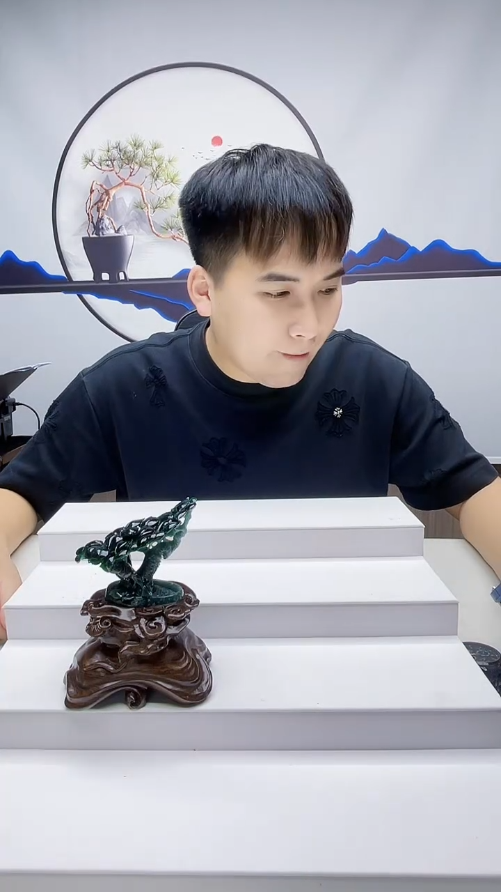 未镶嵌定制翡翠路*甲毛货挂件75