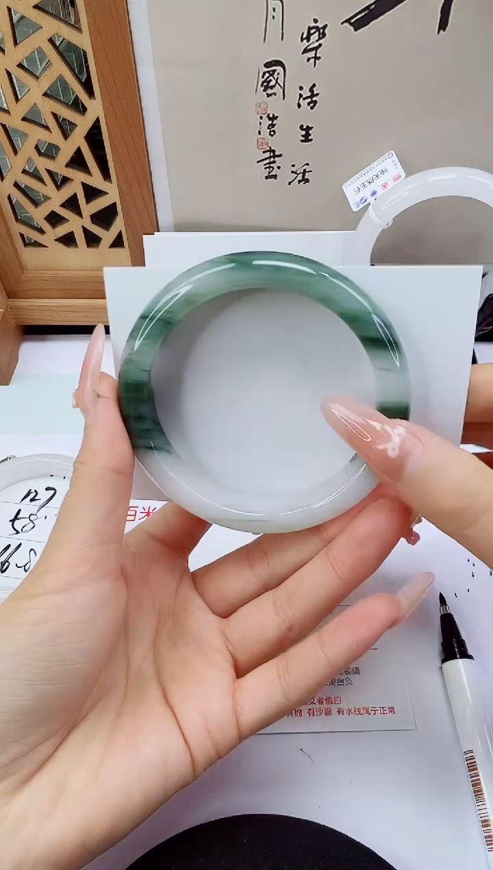 未镶嵌手镯石英岩玉128-59/60