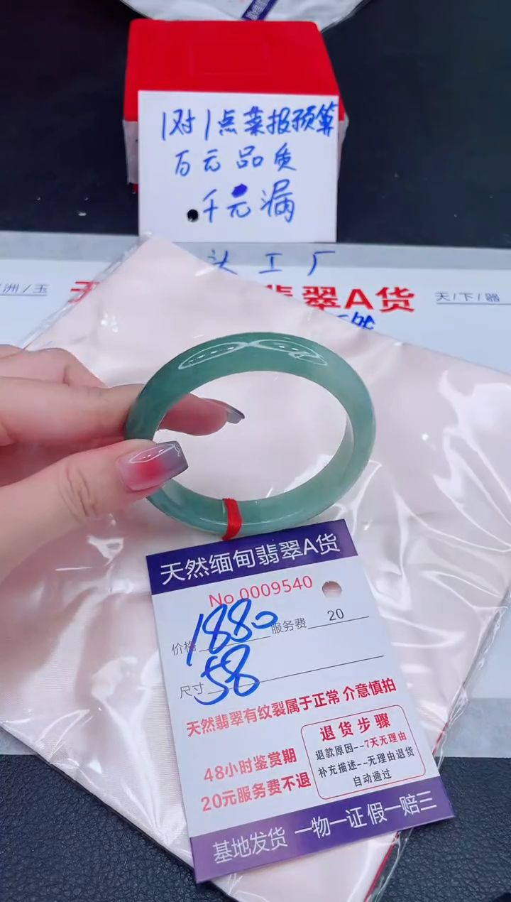 未镶嵌手镯翡翠1880