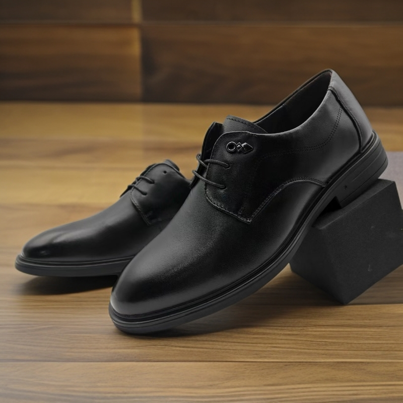 2025秋季新款男士商务正装皮鞋真皮软皮软底英伦休闲男鞋22666