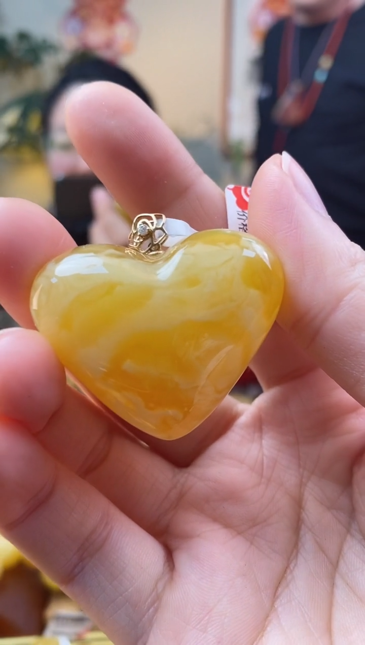 【闪购商品】琥珀颈饰未镶嵌吊坠