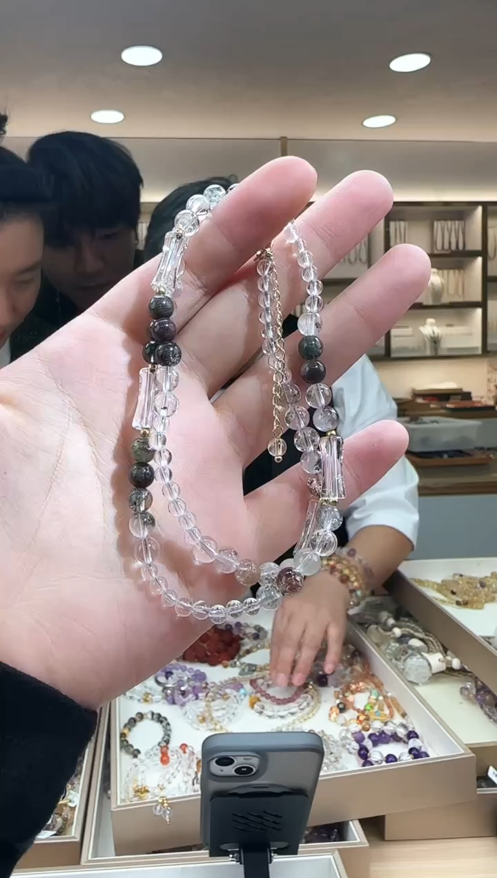 【闪购商品】水晶项链库存有限售完即止未镶嵌 