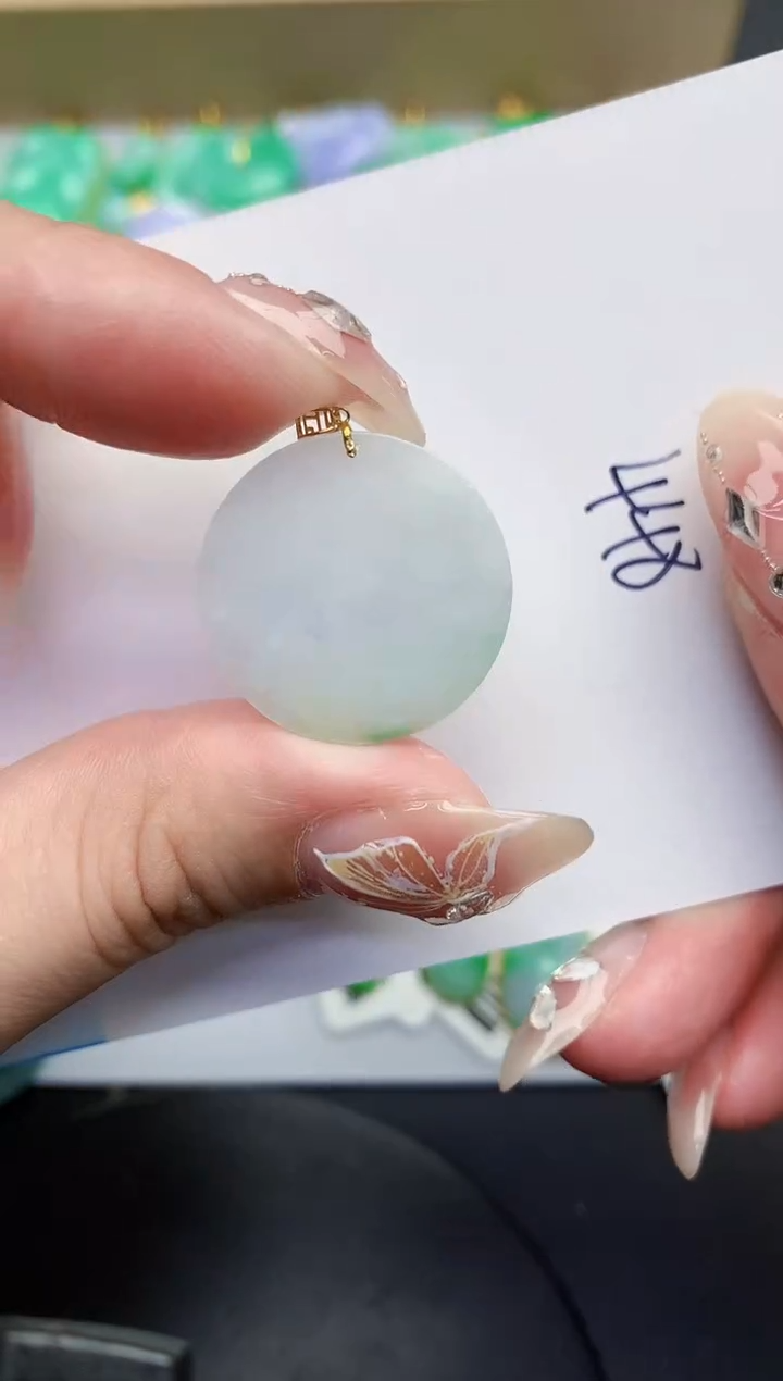 【闪购商品】翡翠颈饰18K金镶嵌000000000000