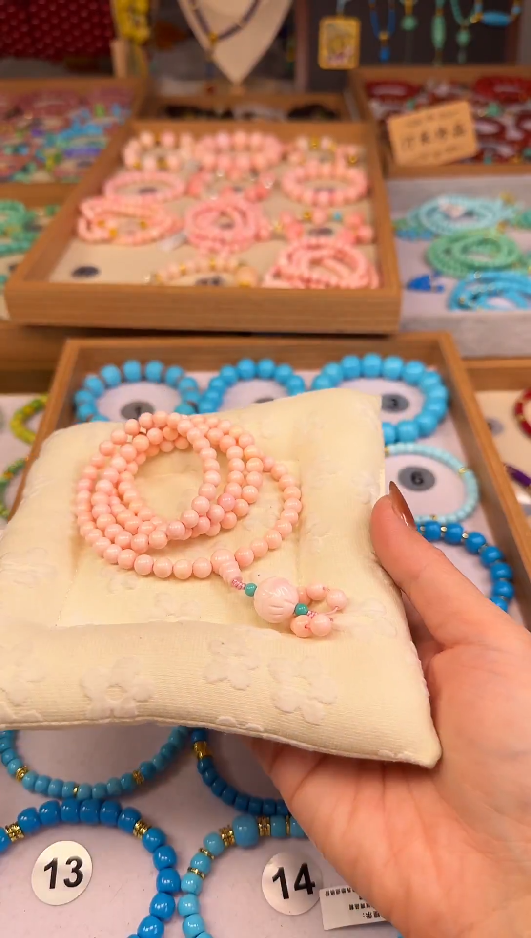 大漆工艺品手串/手链汀禾珍品——68