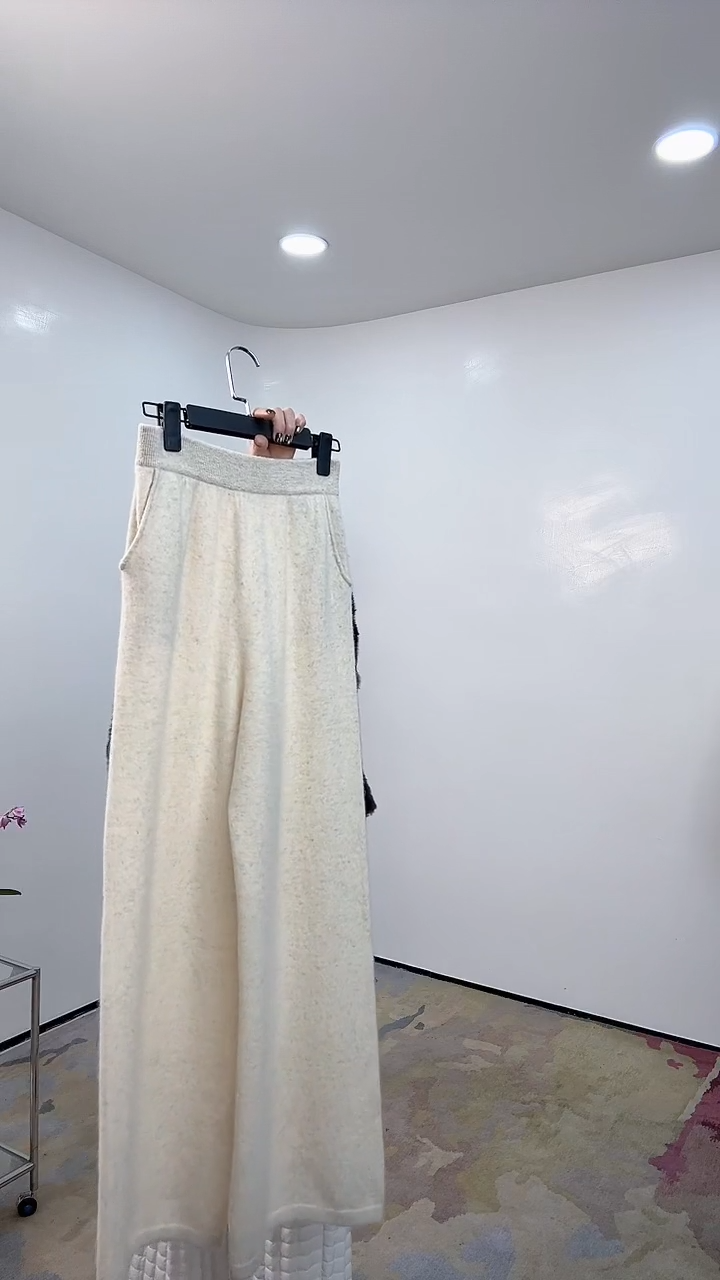 YEVACHAO女士时尚搭配样板裤子