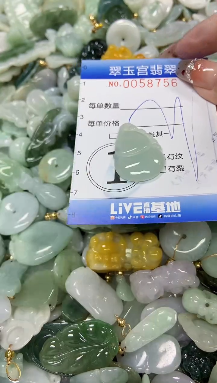 【闪购商品】翡翠颈饰未镶嵌商品0058756