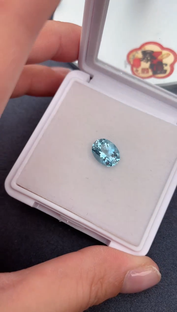 【闪购商品】海蓝宝石裸石未镶嵌2.9ct海蓝宝