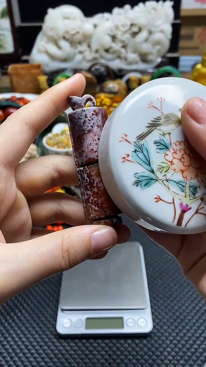 【闪购商品】瓷片瓷片瓷器 摆件1个